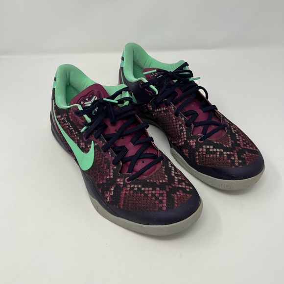 Kobe 8 System, size 11.5, Purple Dynsty/ Green GLW Rasberry RD - Picture 2 of 6